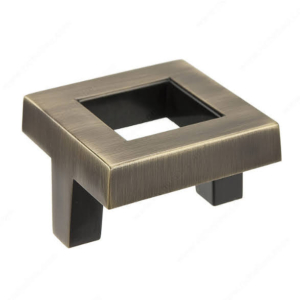 Transitional Metal Knob - 8033- Antique English