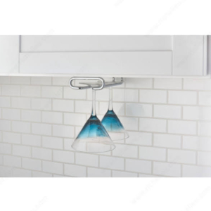 Rev-A-Shelf 3150-16CR Stemware Holder for Under Cabinets - 16-Inch