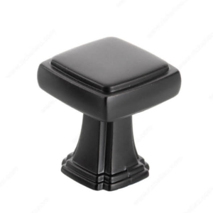 Transitional Metal Knob - 8675 - Matte Black